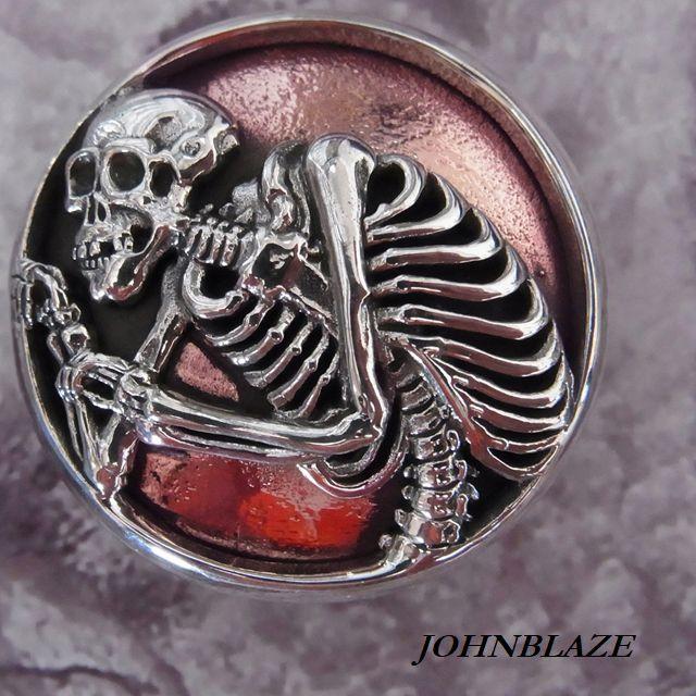 3*9様 薩摩ボタン　ネックレス　髑髏 ネックレス レディース スカル クロス かっこいい 小ぶり スター