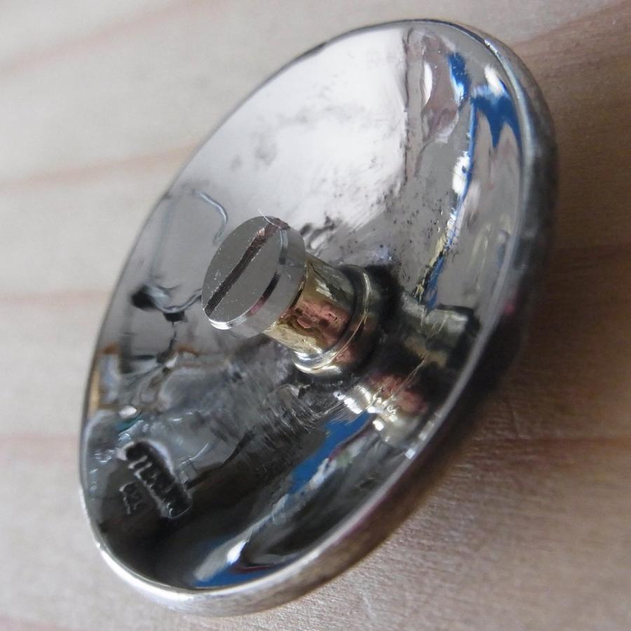 シルバ−925製 コンチョ ネジ式 ネイティブ トライバルスター 星 特大 インディアン ネジ付 スクリューバック シカゴスクリュー カスタム 飾りボタン |  | 04