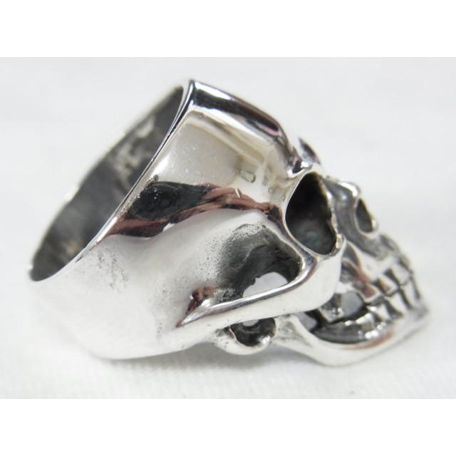 ハンドメイド　スカルヘッドリング　シルバー925 楽天市場】スカル ハーレー ナックル／パンヘッド リング