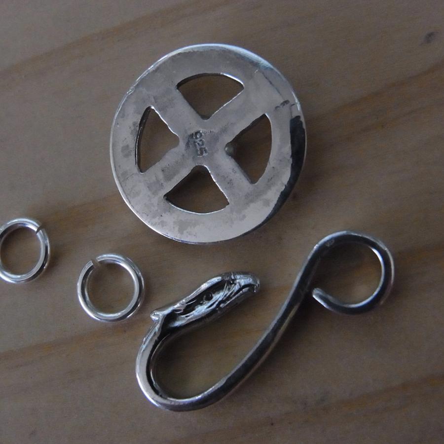 聖なる魔法の輪 メディスンホイール イーグルフック セット カスタム ジョイントパーツ シルバー925製 |  | 02