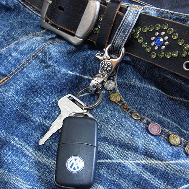 シルバ−925製 キーチェーン キーホルダー キーリング クロス 十字架 クロスエンブレム フローラルクロス ダブルフック  クラスプ ジョイントパーツ |  | 05