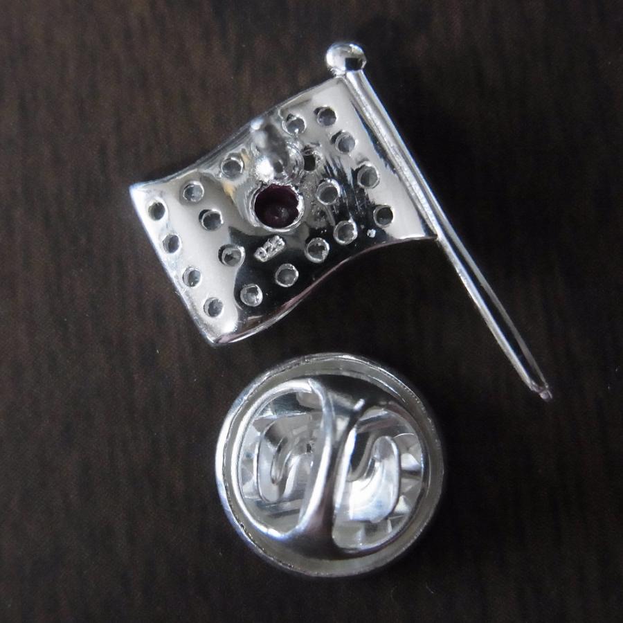 33　JR東日本ピンバッ　純銀　現行品 シルバー925製 ピンバッジ ラペルピン 日の丸 日本国旗 日章旗