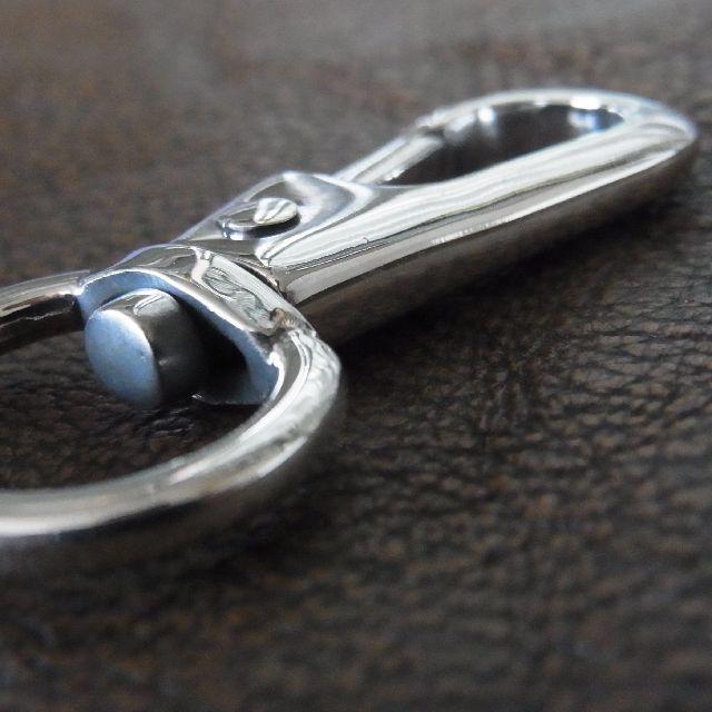 特Lサイズ　重厚33g シルバー925 リリー&プレーンクリップ　レバーフック ラスト 3！】くりぬき リーフ ネックレス | 【公式通販】鎌倉の