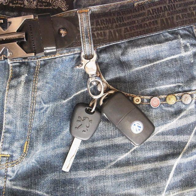 シルバー925製 回転式 クラスプ フック シンプル 無地 ワンポイントリリー 百合の紋章 トリガースナップ キーホルダー キーチェーン ジョイントパーツ |  | 01