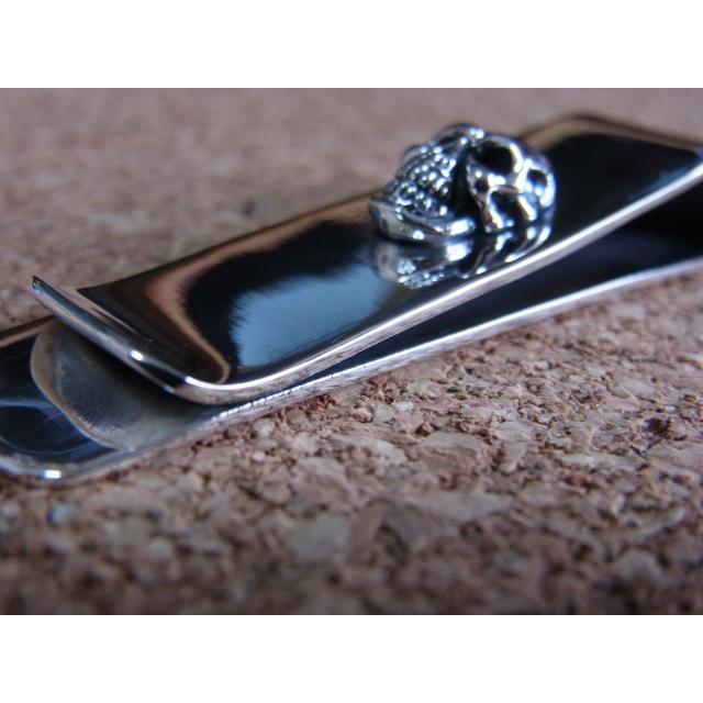 スカル ドクロ 925シルバー マネークリップ 925刻印ありTP-M6 スカル ドクロ 925シルバー マネークリップ 925刻印ありTP-M6