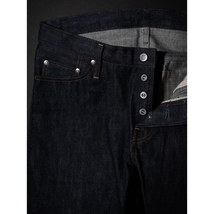 レアジーンズ ビッグジョン 15.5oz 藍聖セルビッチデニム リジッド 坂本デニム 生デニム デニムパンツ BIG JOHN RARE JEANS 未洗い ストレート ボタンフライ｜johnbull-jeans｜08