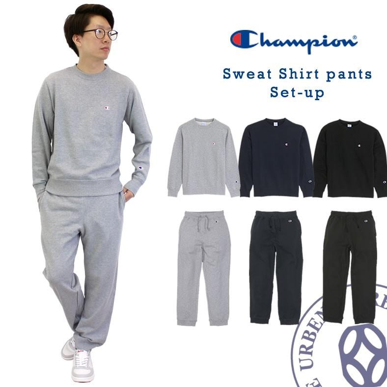 Champion（チャンピオン） スウェット上下セット c3-c019-c210 クルー 