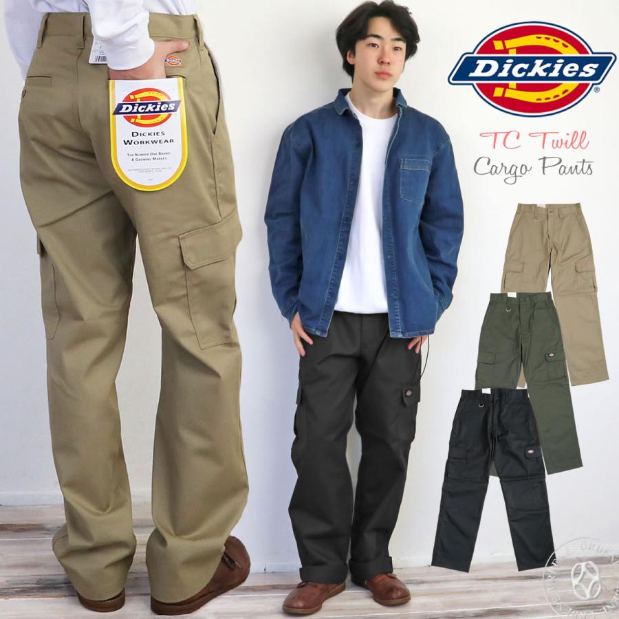 Dickies ディッキーズ カラーパンツ TCツイル カーゴパンツ ワーク