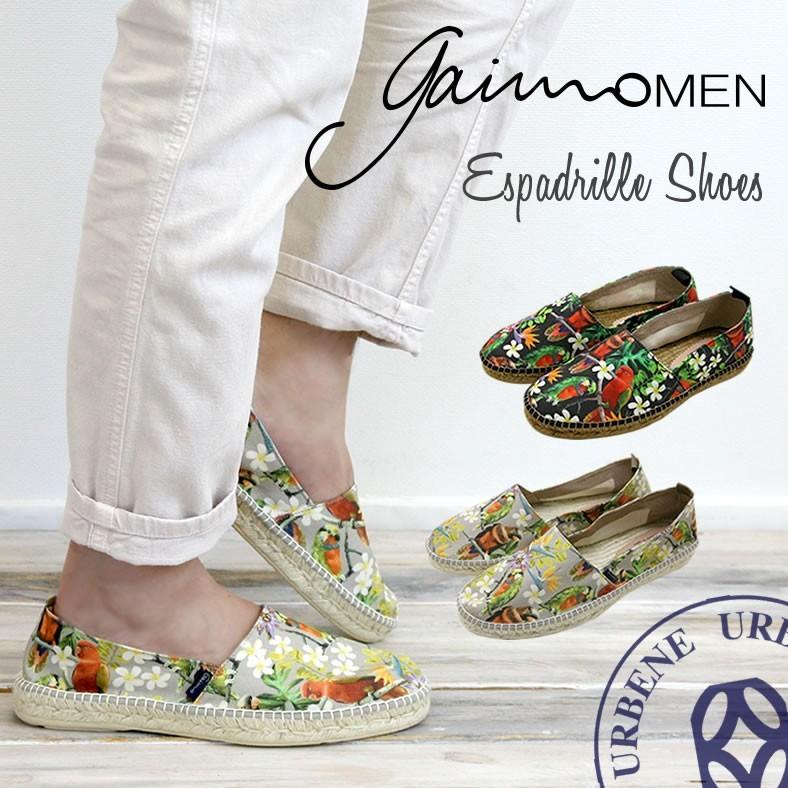爆買い ジュートソール 花柄 サンダル ガイモ メンズ Gaimo スリッポンシューズ ジュートソール 花柄 ガイモ メンズ スリッポンシューズ おしゃれ スリップオン メンズ Campesino61 スニーカー シューズ Www Rankinengineering Com