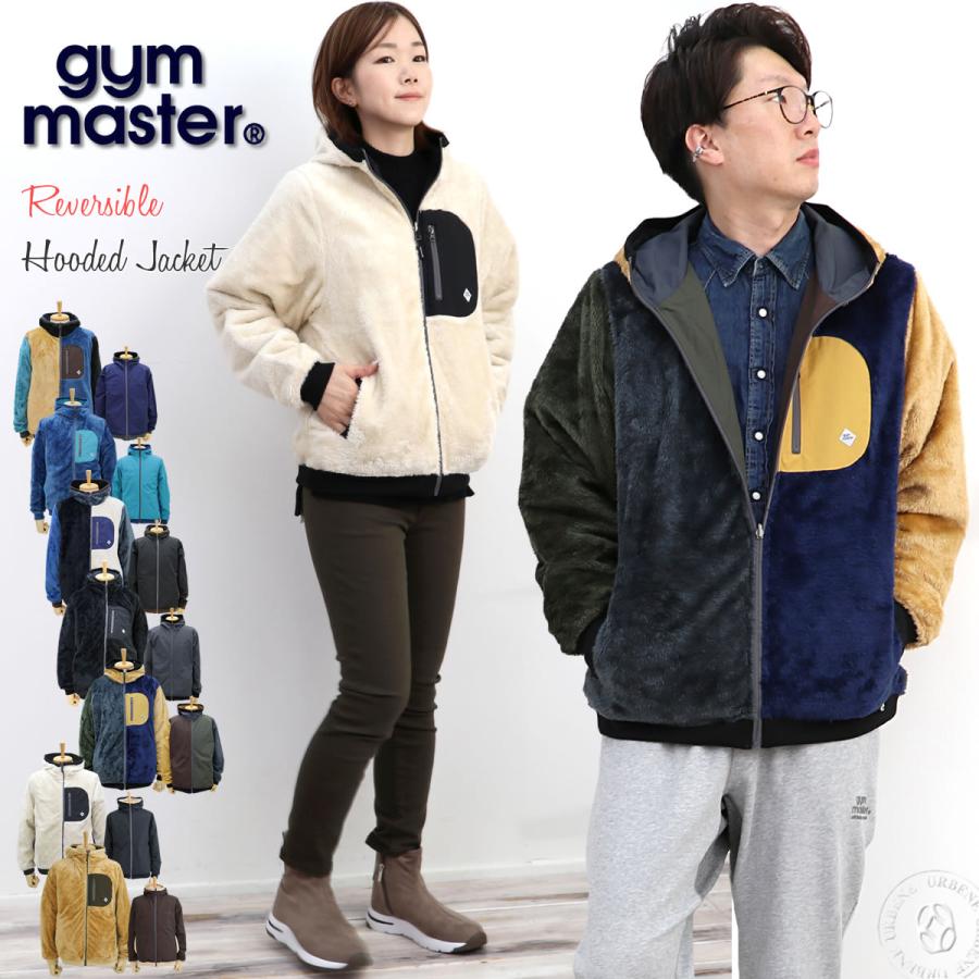 ジムマスター ジャケット Gym Master アウター フリース ボア×タスロン