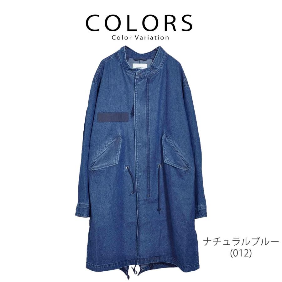 Johnbull（ジョンブル） メンズ アウター ユーズド加工 デニムモッズ