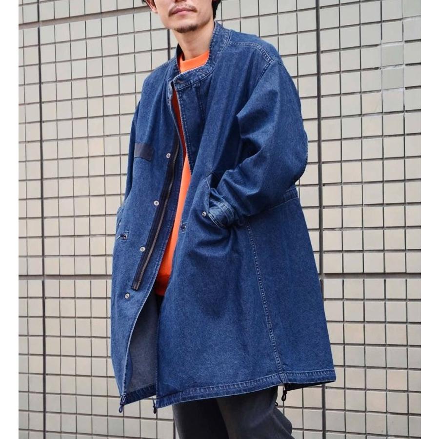 Johnbull（ジョンブル） メンズ アウター ユーズド加工 デニムモッズ