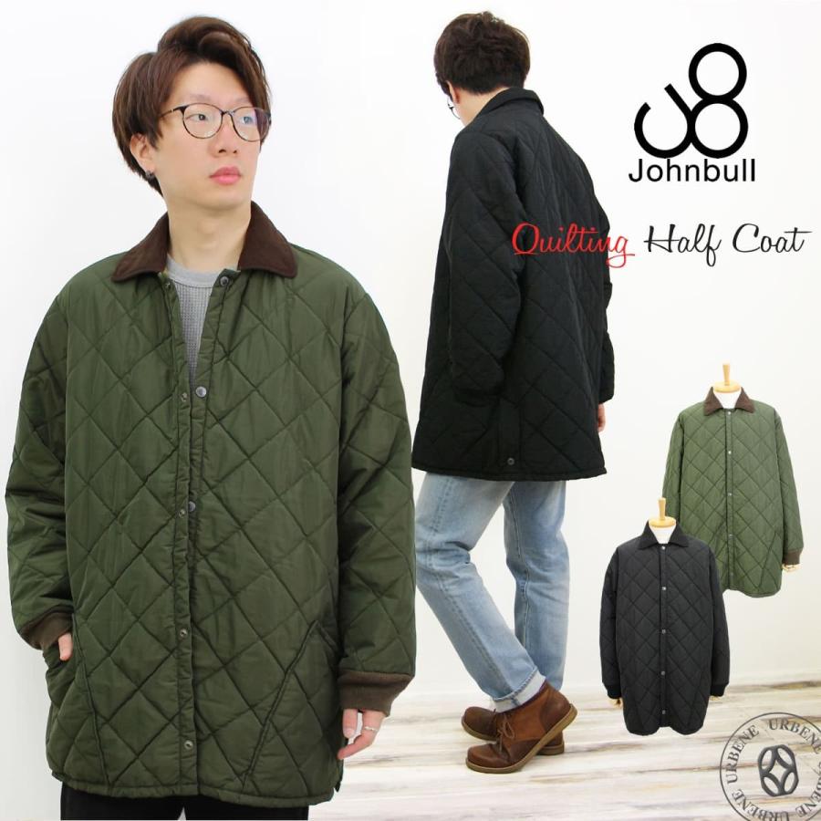 Johnbull（ジョンブル） メンズ メンズ 中綿 キルティングハーフコート
