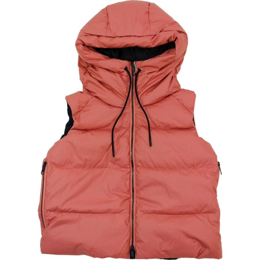 Johnbull（ジョンブル） レディース ダウンベスト フード ラグラン