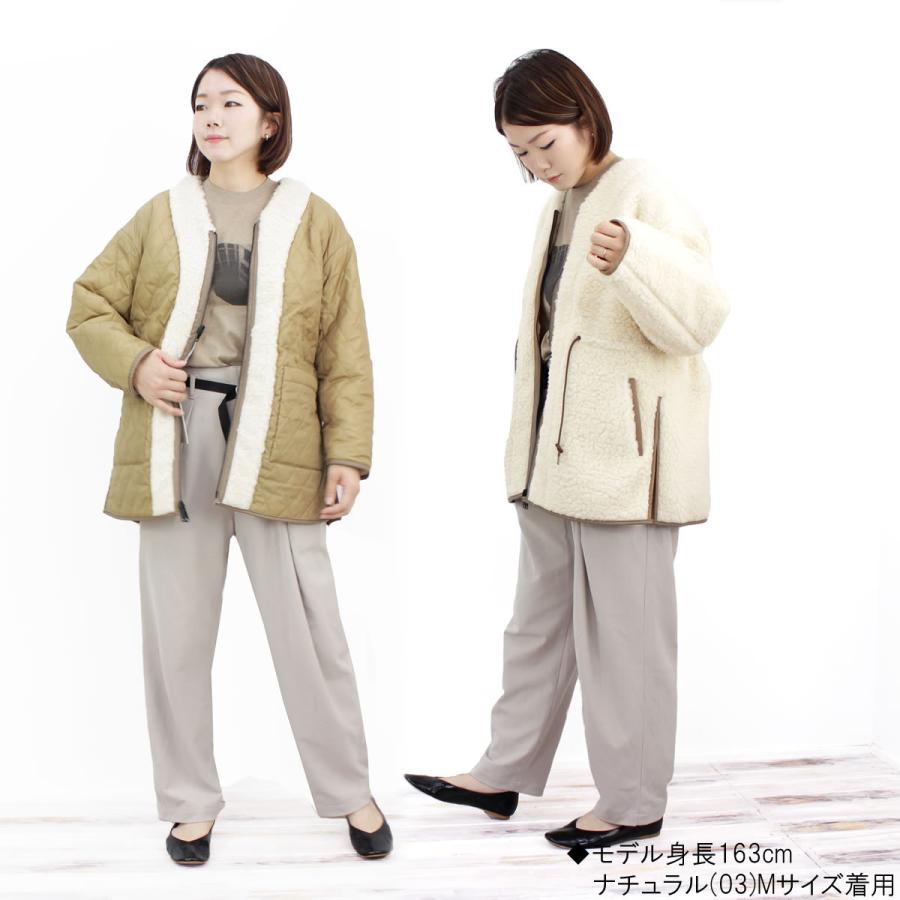 Johnbull（ジョンブル） レディース ボア リバーシブルジャケット 