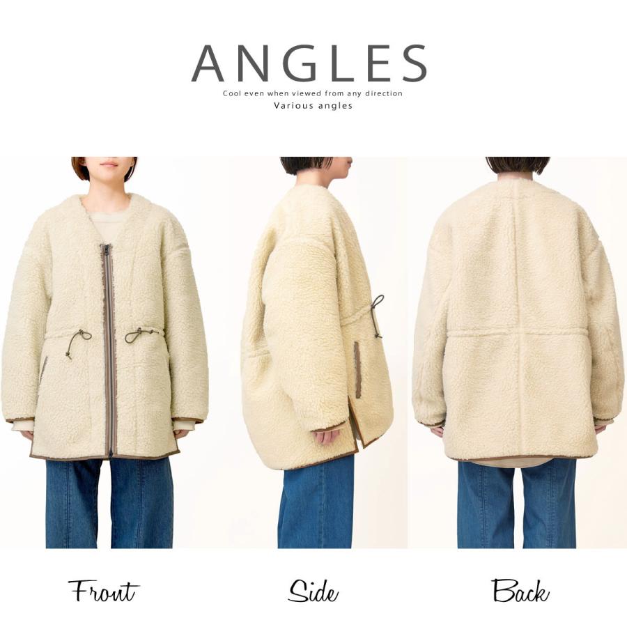 Johnbull（ジョンブル） レディース ボア リバーシブルジャケット 