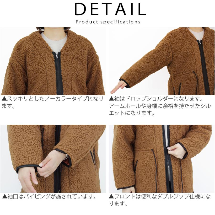 Johnbull（ジョンブル） レディース ボア リバーシブルジャケット 