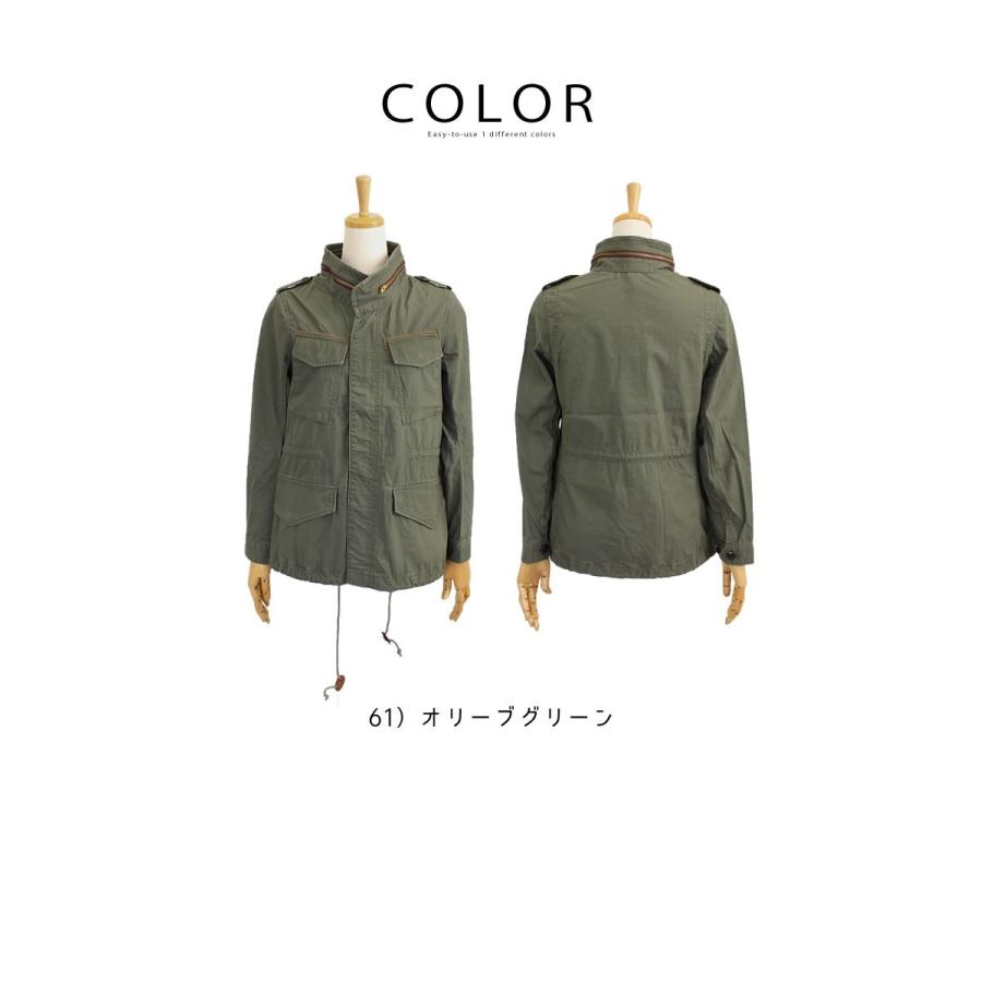 Johnbull（ジョンブル） ミリタリージャケット レディース バック
