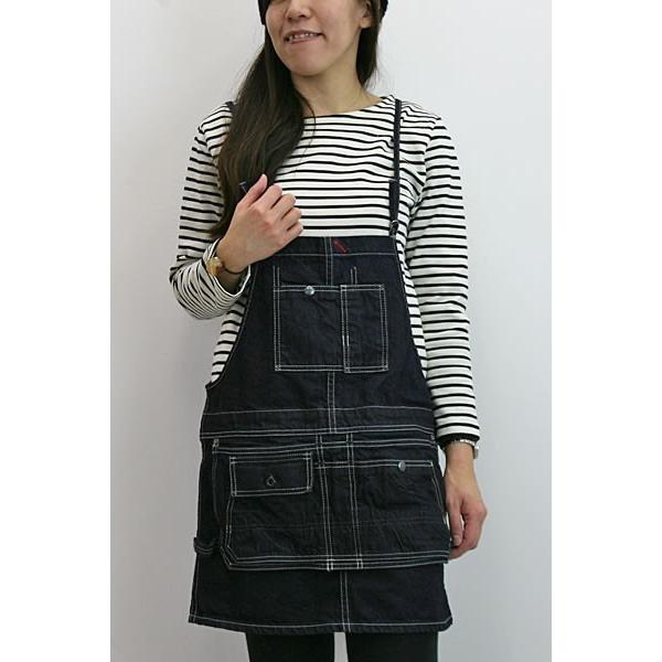 Johnbull（ジョンブル） ワークピナフォードレス サロペット デニム