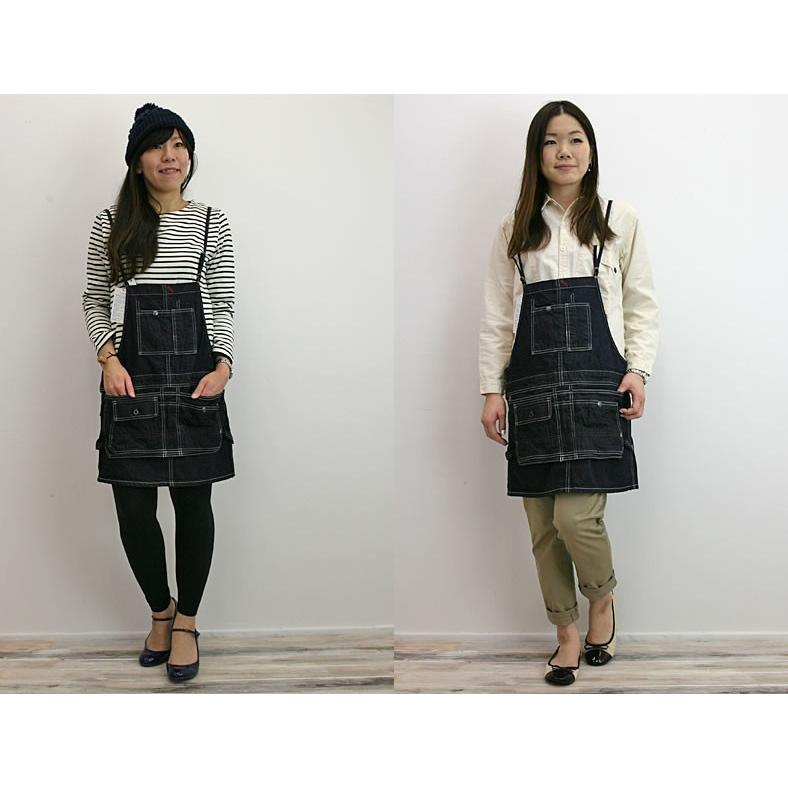 Johnbull（ジョンブル） ワークピナフォードレス サロペット デニム