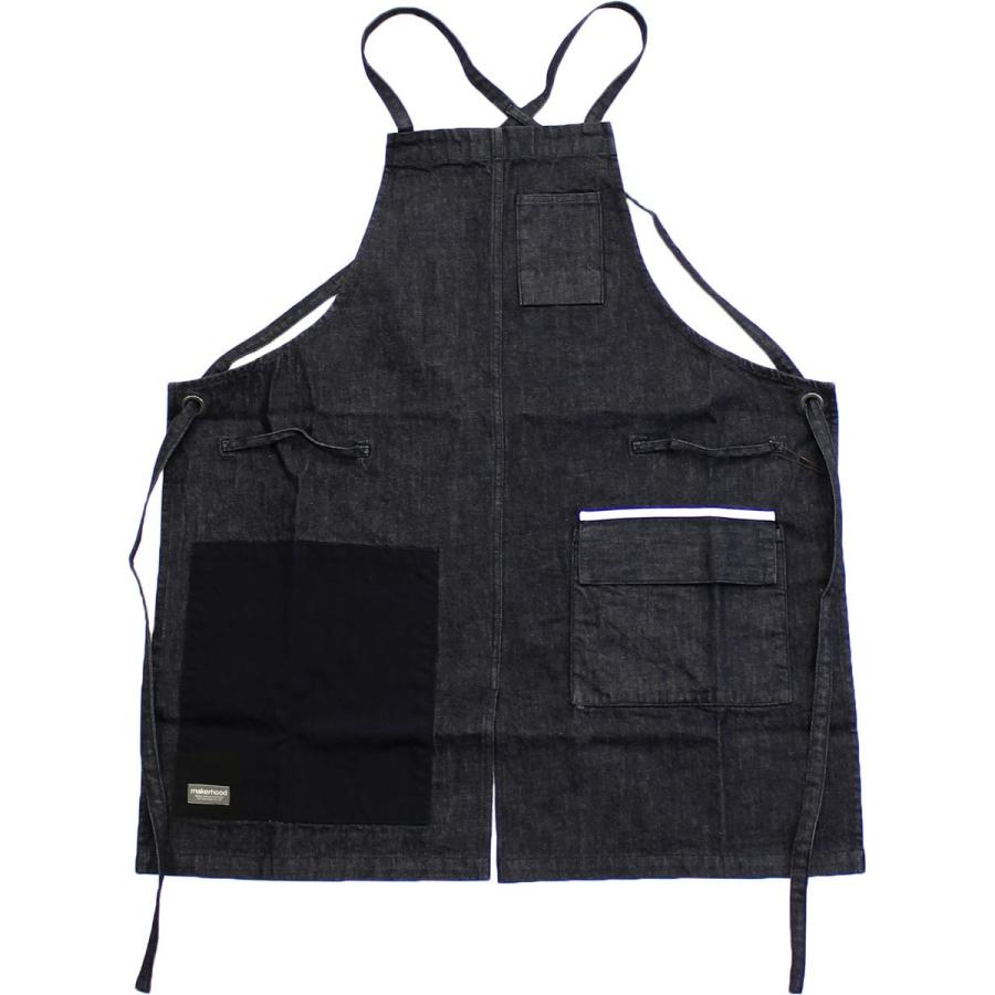 Johnbull（ジョンブル） エプロン 研ぎ師 ブラックデニム makerhood