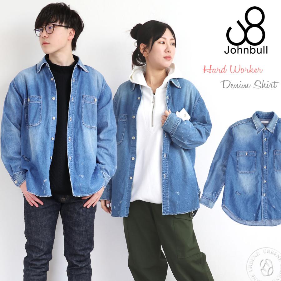 Johnbull（ジョンブル） メンズシャツ Johnbull 8オンス ハード 