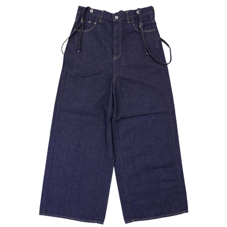 Johnbull（ジョンブル） レディース ワイドサスペンダージーンズ