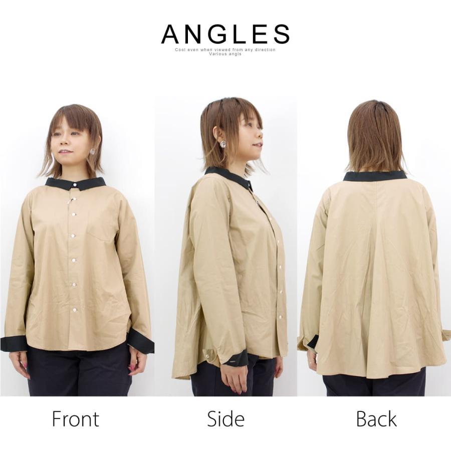 Kelen（ケレン） クレリックカラーブラウス バックフレアブラウス 長袖