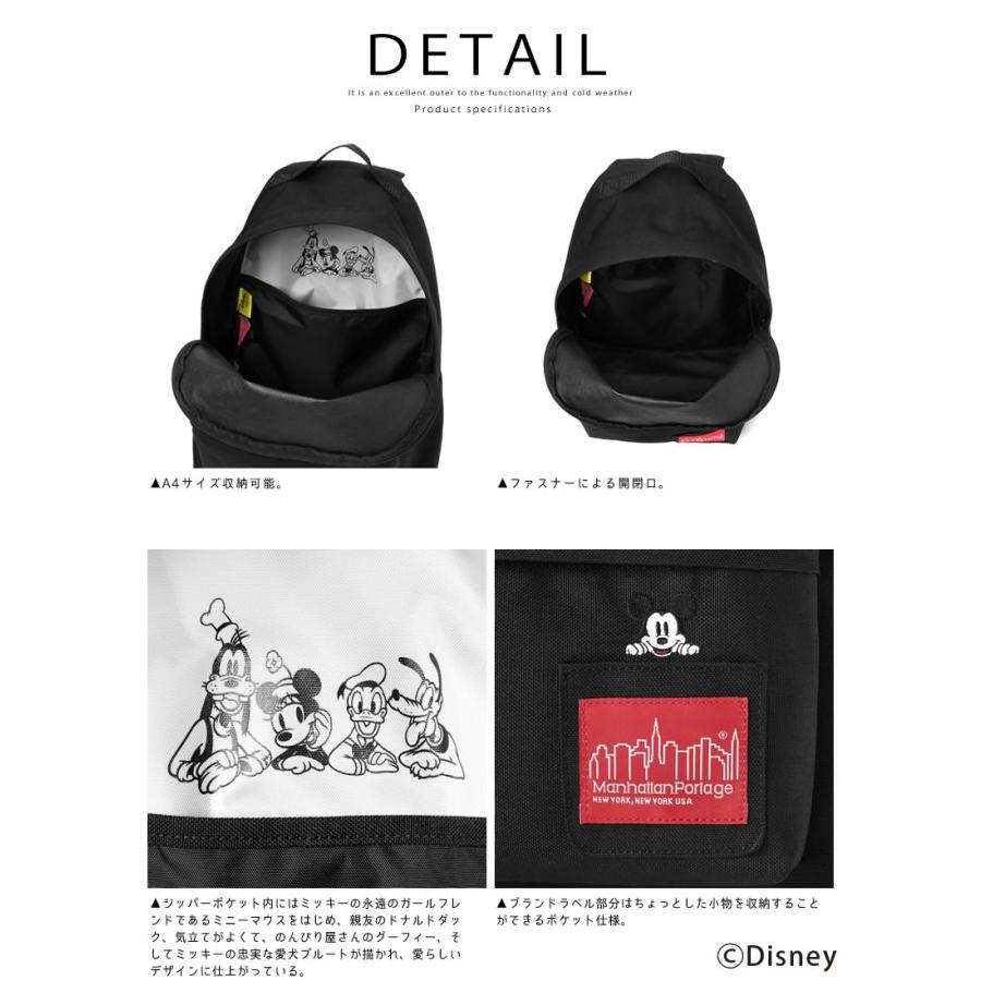 Manhattan Portage（マンハッタンポーテージ） ミッキーマウス バック