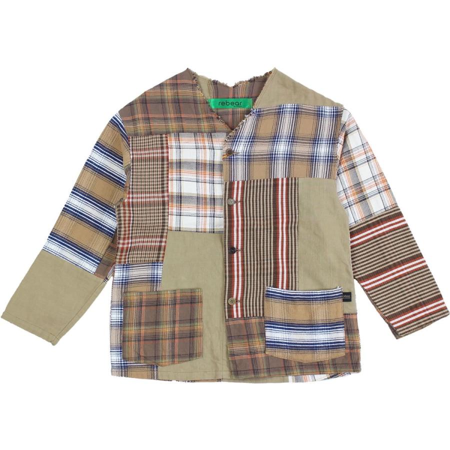 未使用 Johnbull リベアバイジョンブル パッチワークジャケット 日本製 Johnbull（ジョンブル） リベアバイジョンブル rebear by Johnbull