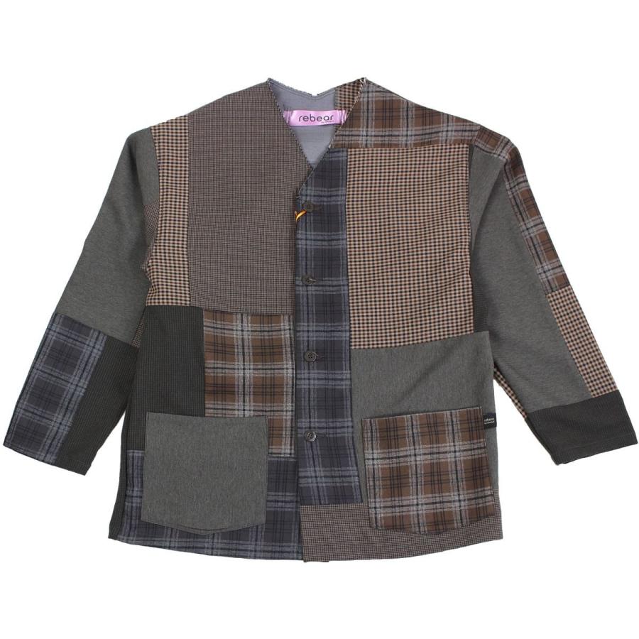 未使用 Johnbull リベアバイジョンブル パッチワークジャケット 日本製 Johnbull（ジョンブル） リベアバイジョンブル rebear by Johnbull