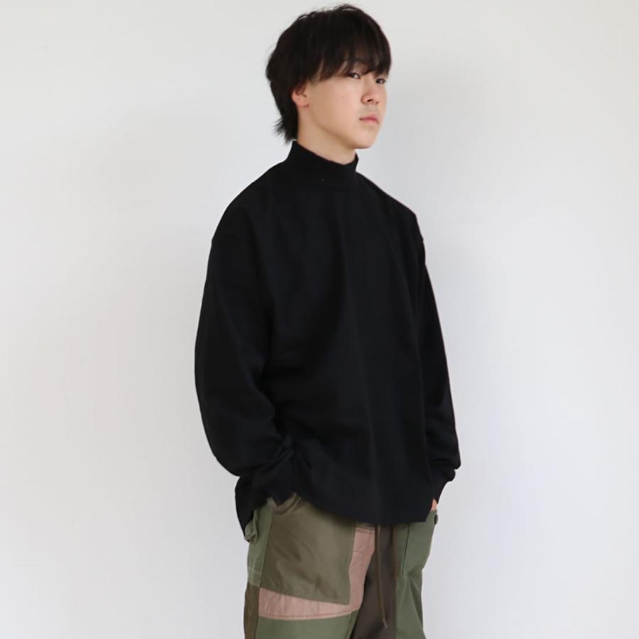 Audience（オーディエンス） モックネック バルーン 長袖Tシャツ 