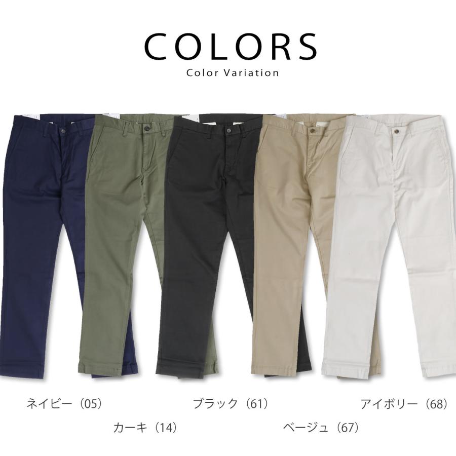 BIG SMITH（ビッグスミス） チノパンツ ストレッチチノ カラー スリム