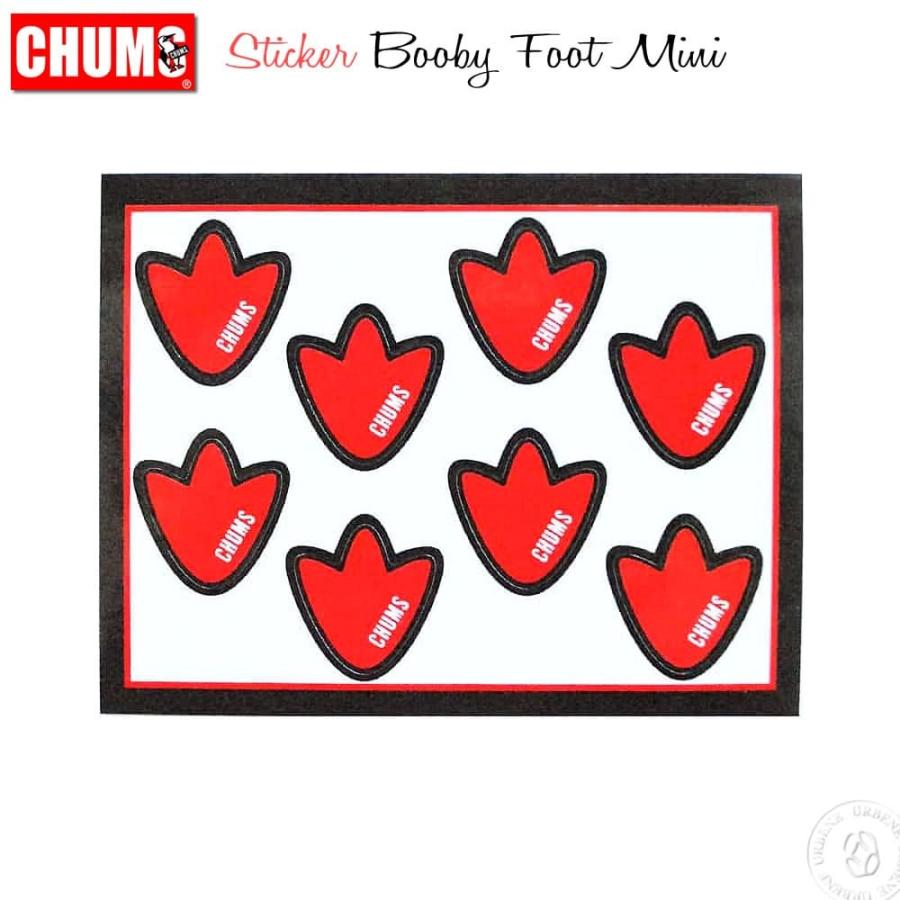 CHUMS（チャムス） ステッカーブービーフットミニ ch62-1475 Sticker