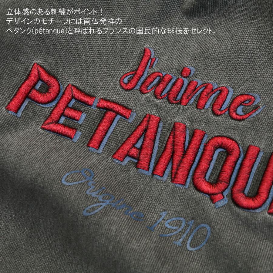 半袖Tシャツ ジョンブル メンズ レディース Johnbull ピグメントダイ ペタンク PETANQUE 男女兼用 ユニセックス 半袖Tシャツ 刺繍 シンプル アメカジ｜johnbull-pants｜13