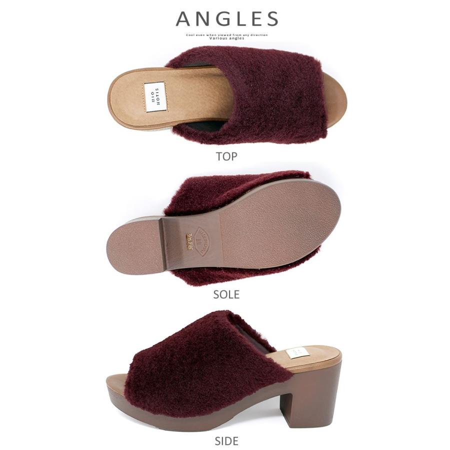 メゾピアノ　ミミポポ　サンダル mio notis（ミオノティス） ミオ ノティス サンダル もこもこ