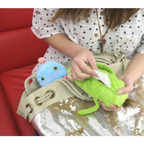 モケケ もけけ ポケット ティッシュケース カバー ポーチ バッグ