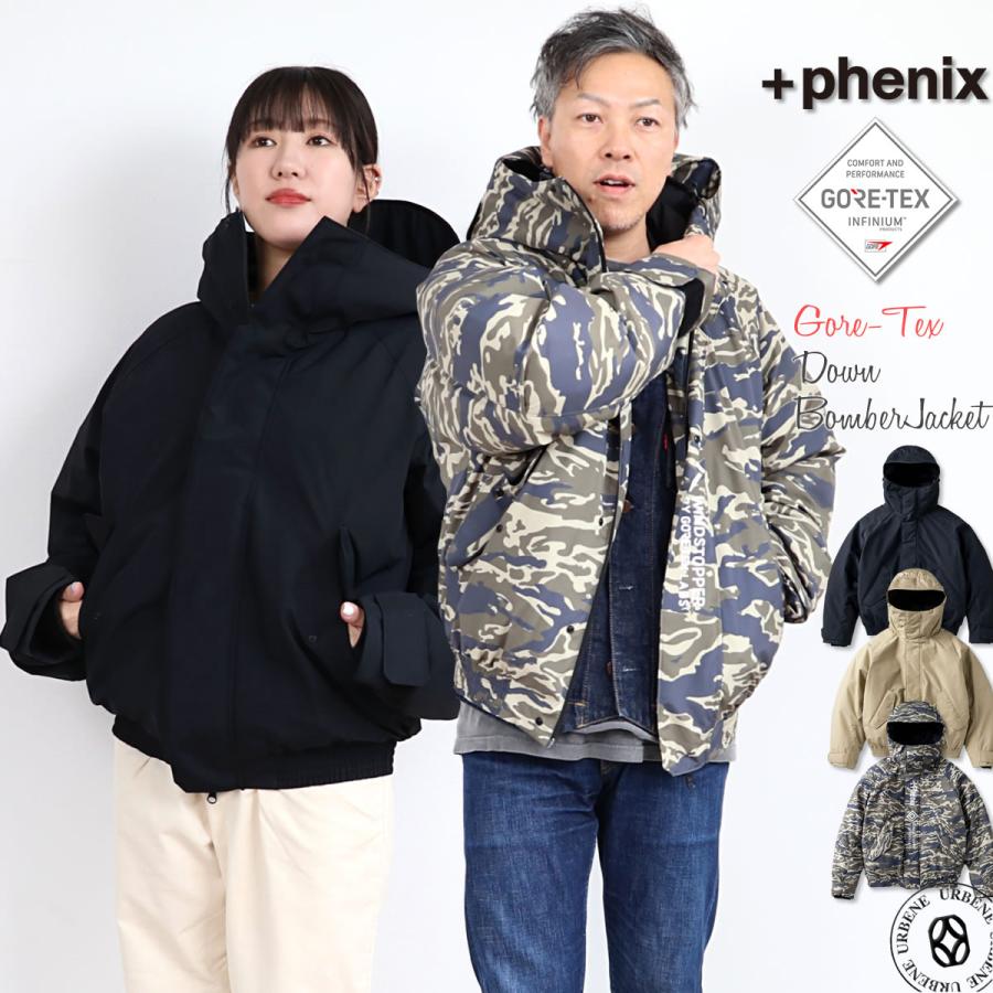 phenix ダウンジャケット プラスフェニックス ボンバー phenix ダウンジャケット プラスフェニックス ボンバー
