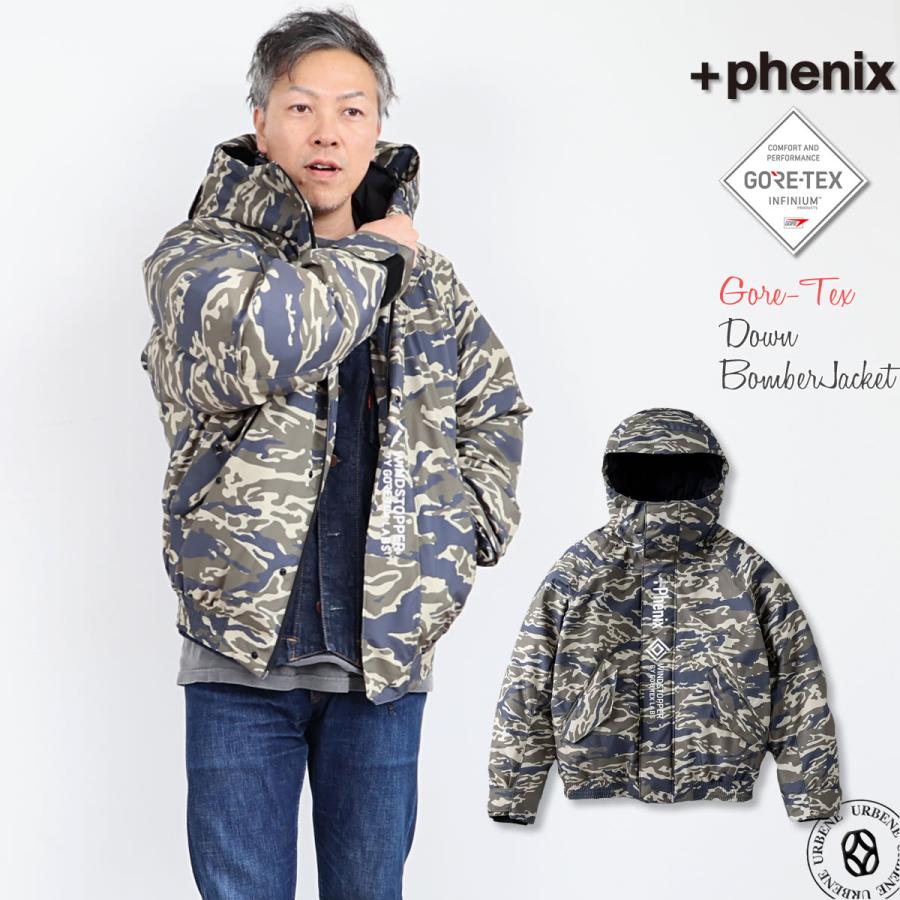 phenix ダウンジャケット プラスフェニックス ボンバー phenix ダウンジャケット プラスフェニックス ボンバー