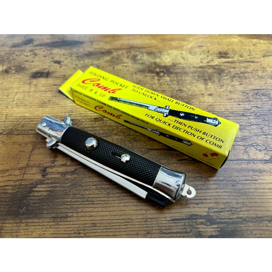 ジャックナイフ型コーム 折りたたみクシ : ジョンのお店 - 通販