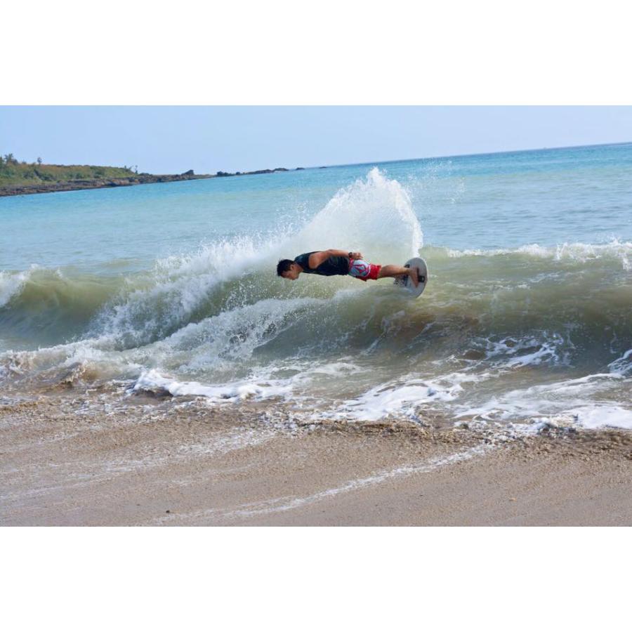 MINI DESIGN スキムボード 122cm 105 WHITE-EMERALD マリンスポーツ