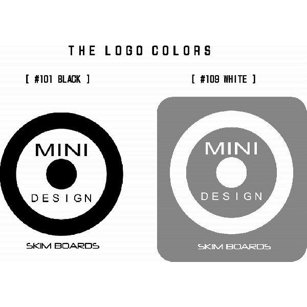 MINI DESIGN スキムボード カスタム128cm A3D-721 Light GRAY【日本製
