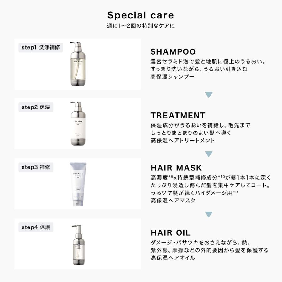 ヘアオイル FUNAZUM ファンアズム 100mL モイスト＆ダメージリペア | FUN AZUM | 20