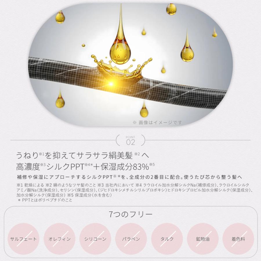 シル クオーラ メロウストレート シャンプー＆ヘアトリートメント 1dayサシェ 12ｍL＋12ｍL | SIL.KAURA | 04