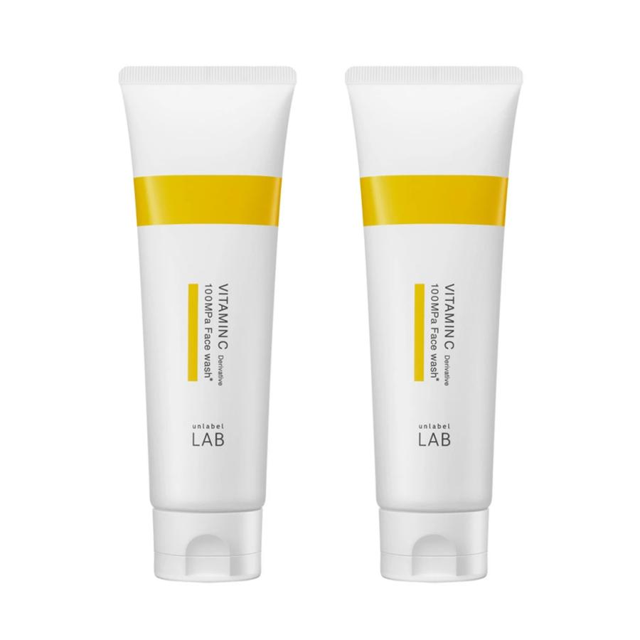 unlabel LAB 洗顔 フェイスウォッシュ130g ×2個セット スキンケア アン