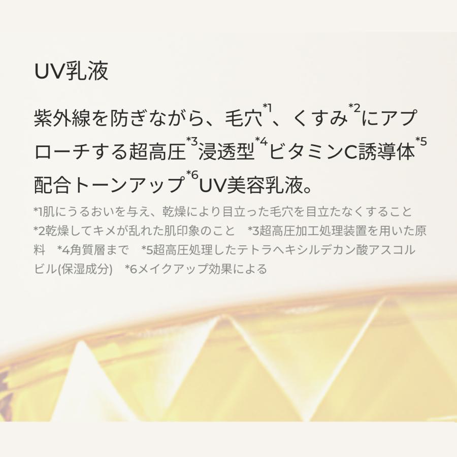 アンレーベルラボ ビタミントーンアップ UVミルク クリアローズ50ｍL ×7点 unlabel LAB 日焼け止め 乳液 UVミルク Vトーンアップ クリア ローズ 2
