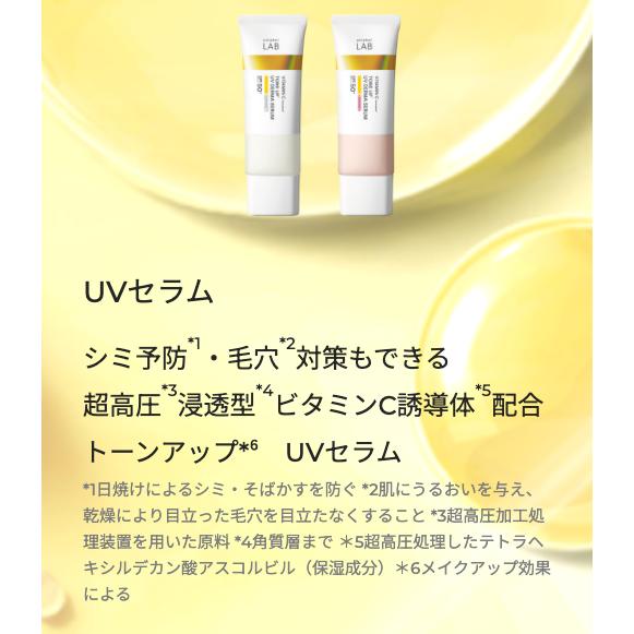 unlabel LAB 美容液 日焼け止め 化粧下地 アンレーベルラボ Vトーン