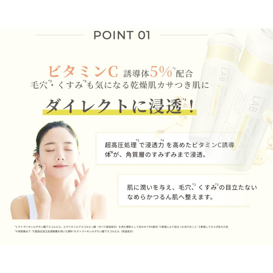 unlabel LAB ミスト化粧水 アンレーベル ラボ V ディープモイスチャー