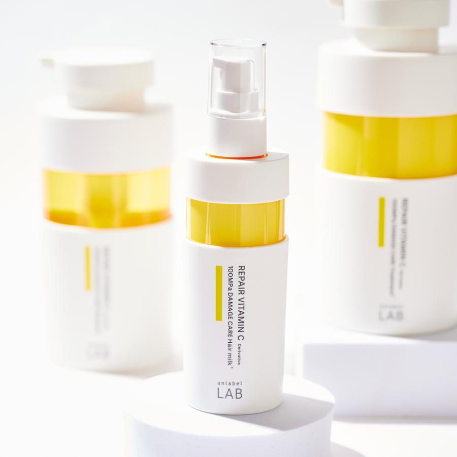 ヘアミルク アンレーベルラボ Vリペア 120ｍL アンレーベル unlabel 日本製 ヘアケア ビタミンC誘導体 美容液 | unlabel LAB | 13