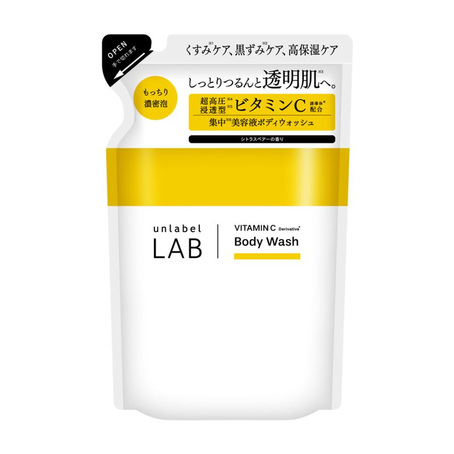 unlabel LAB ボディソープ 詰め替え 310mL アンレーベルラボ V